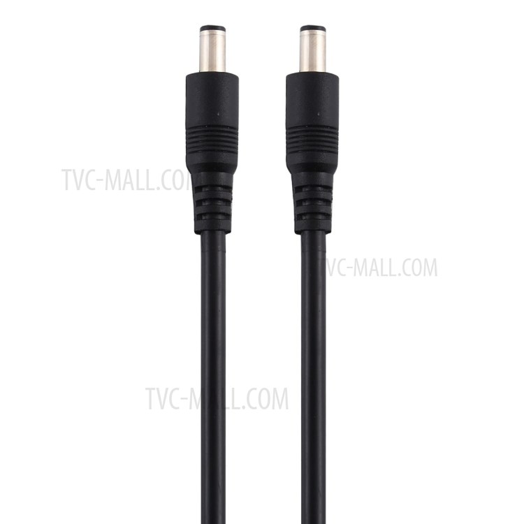1.5m 8A DC Power Plug 5.5 x 2.1mm Male to Male Adapter Cable - Black-3