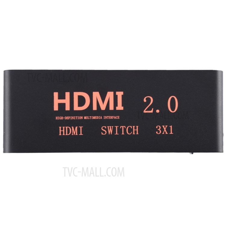 HDMI Switch 3x1 Multi-Viewer Splitter with Remote Control Support 4K/60Hz - EU Plug-1