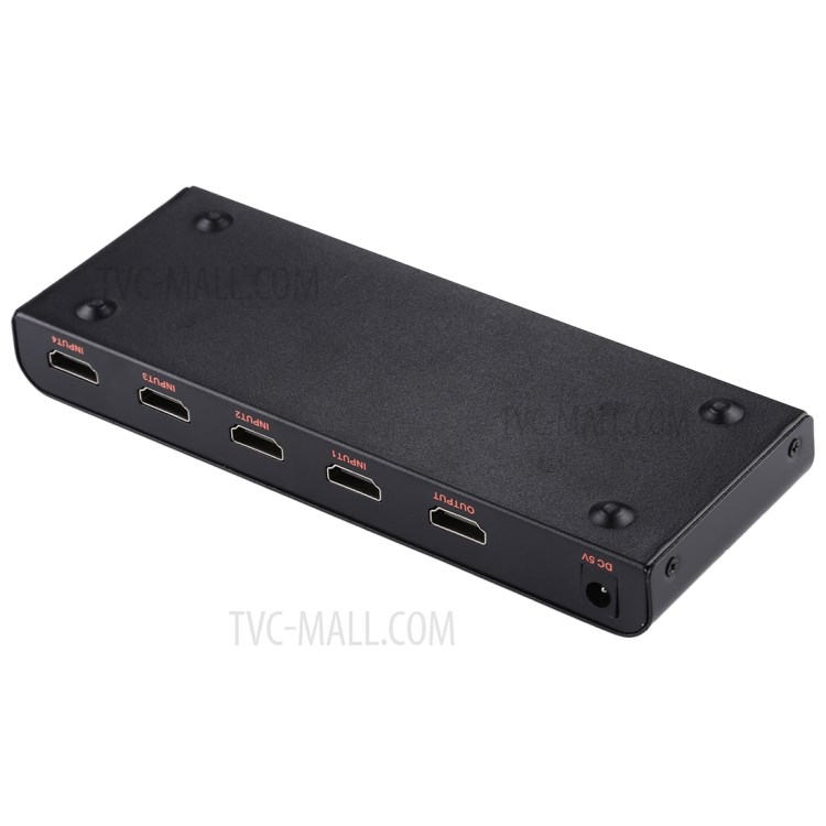 HDMI Switch 4x1 Multi-Viewer Splitter with Remote Control Support 4K/60Hz - EU Plug-3