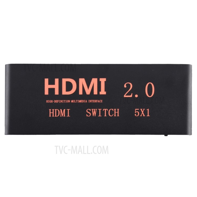 HDMI Switch 5x1 Multi-Viewer Splitter with Remote Control Support 4K/60Hz - EU Plug-1