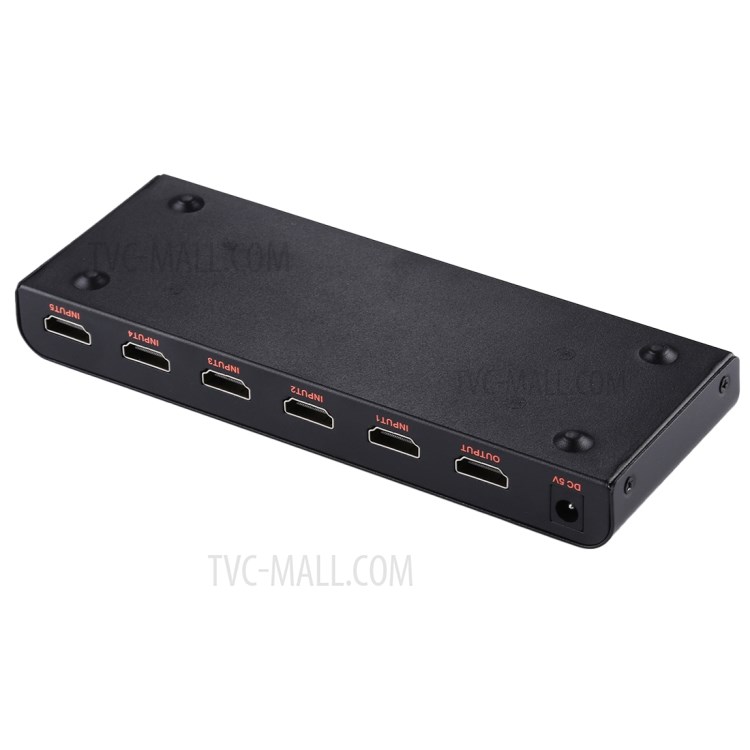 HDMI Switch 5x1 Multi-Viewer Splitter with Remote Control Support 4K/60Hz - EU Plug-3