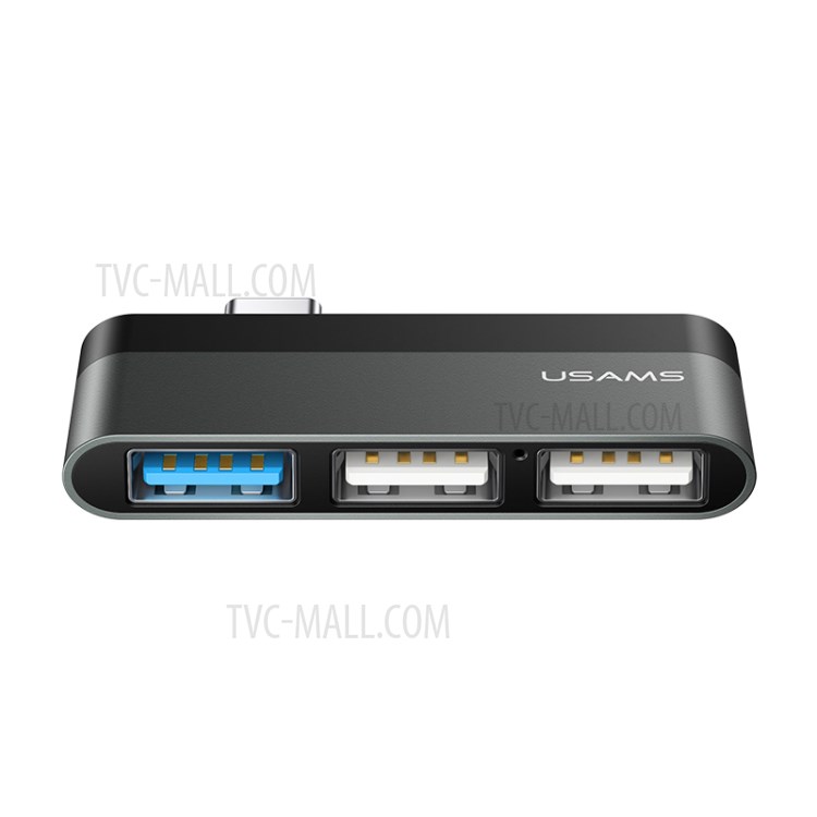 USAMS US-SJ461 Type-C Mini HUB Type-C to 3 USB 3.0 / 2.0 Converter-3