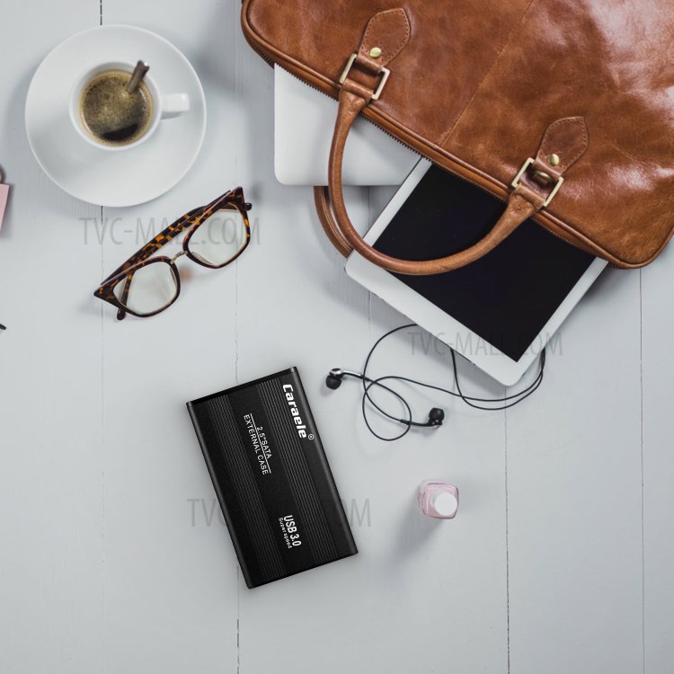 CARAELE H1 Portable High Speed 2.5-inch USB 3.0 External Hard Disk Drive 1TB - Black-7
