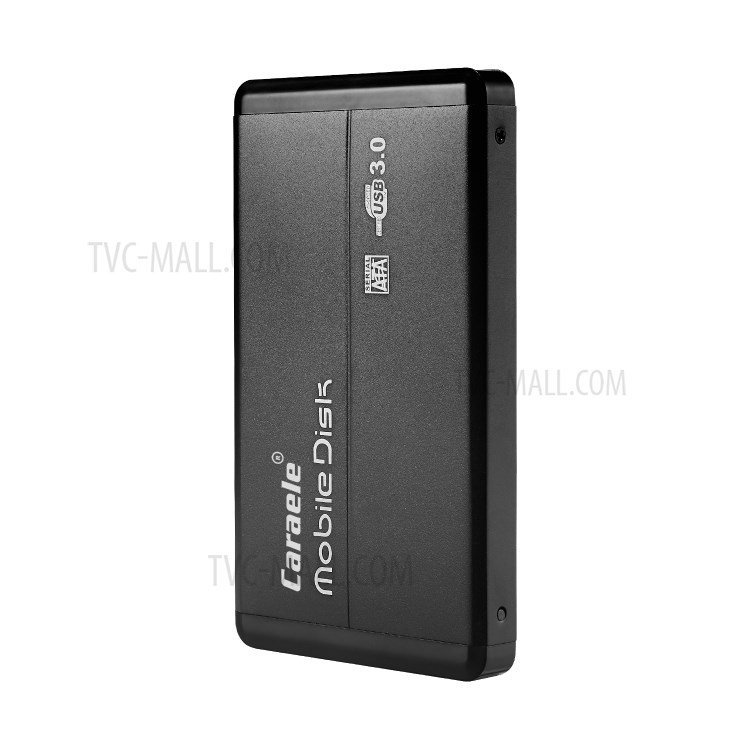 CARAELE H2 2TB 2.5'' Hard Drive USB 3.0 External Hard Drive Disk Enclosure - Black-2