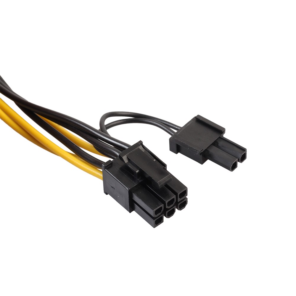30cm PCI-Express PCIE 8Pin to Dual 8Pin Graphic Video Card Adapter Power Supply Cable-4