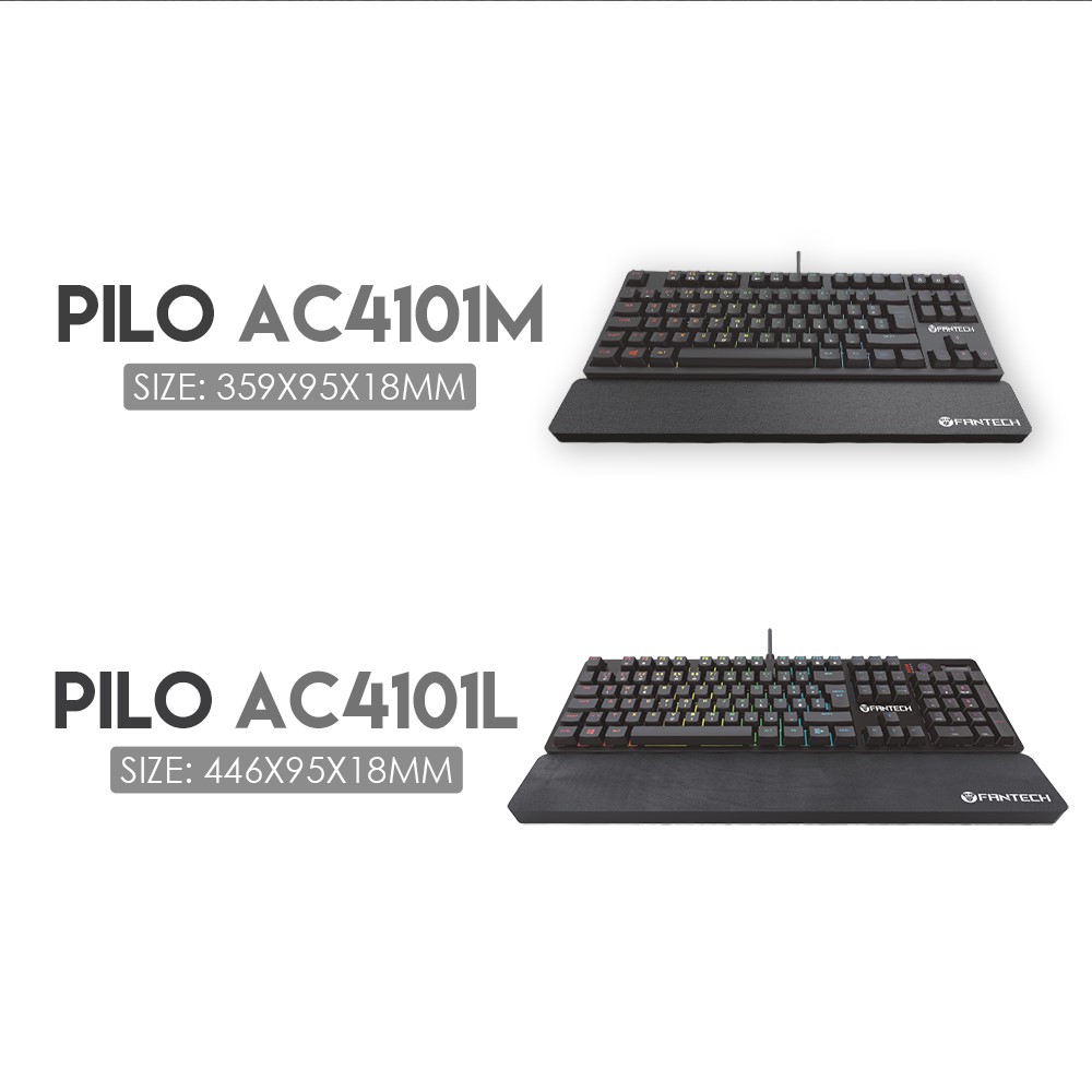 50pcs Fantech Clavier Ordinateur Coussints De Poignet Ergonomiques De Jeu De Poigne-poignets En Caoutchouc Antidérapantes Coussin 44.6x9.5x1.8cm-4