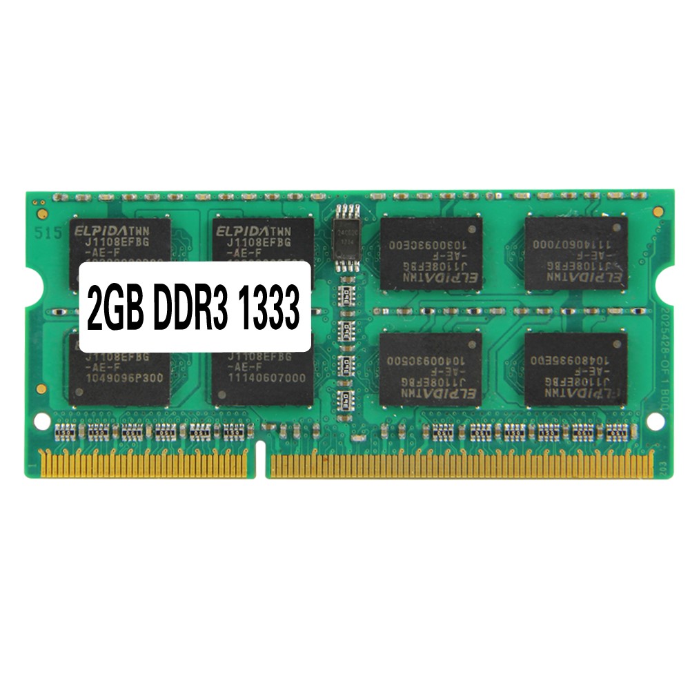 XIEDE DDR3 1333MHz 2G 1.5V 204-Pin Laptop Notebook Computer Memory Upgrade Kit Memory Bank-2