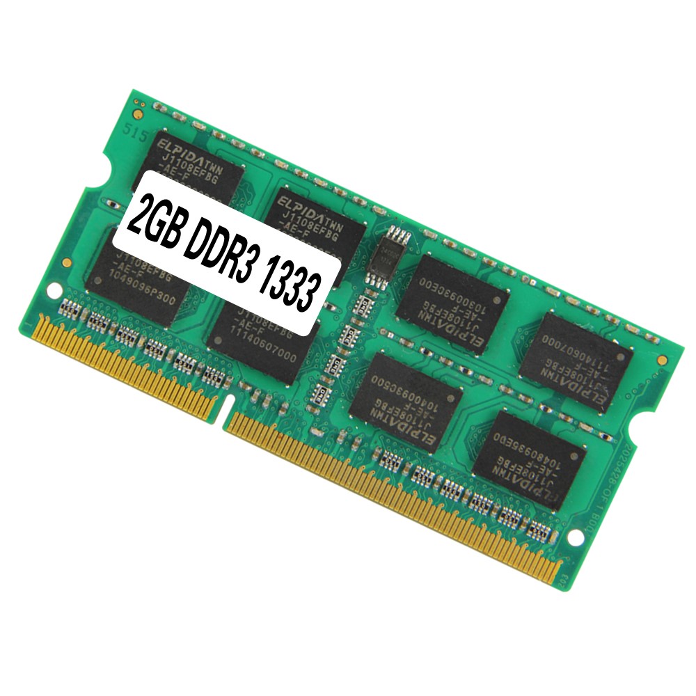 XIEDE DDR3 1333MHz 2G 1.5V 204-Pin Laptop Notebook Computer Memory Upgrade Kit Memory Bank-3