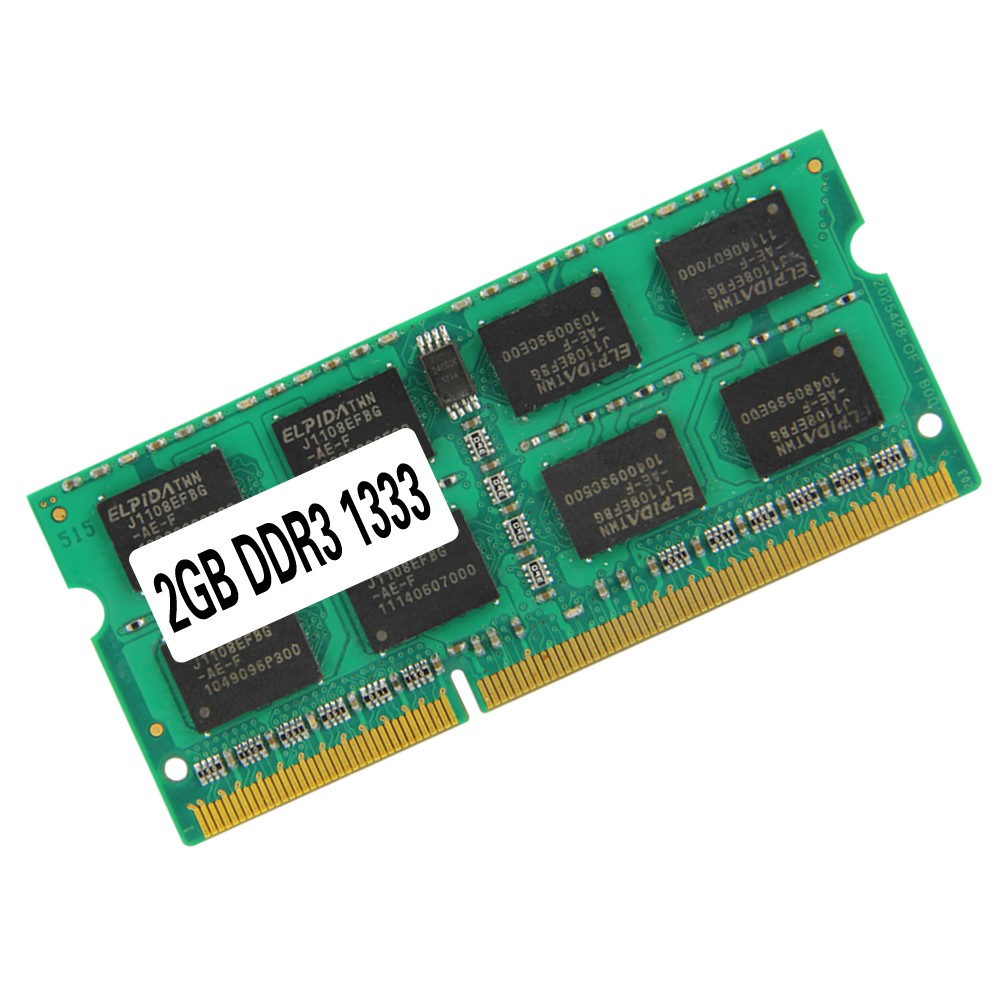 XIEDE DDR3 1333MHz 2G 1.5V 204-Pin Laptop Notebook Computer Memory Upgrade Kit Memory Bank-4