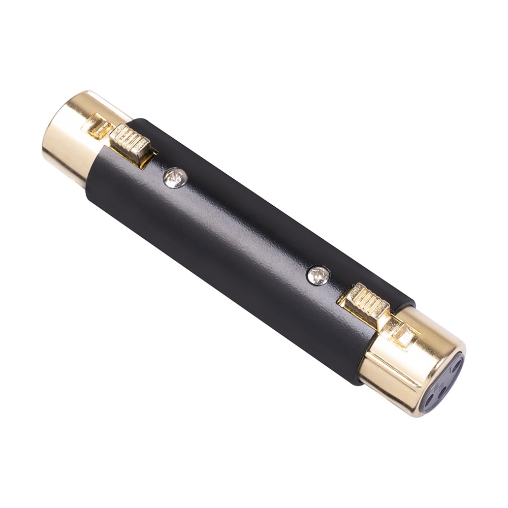 LZ160G 3Pin XLR Female to Female Audio Adapter Microphone Audio Cable Connector for DJ Amplifier-1