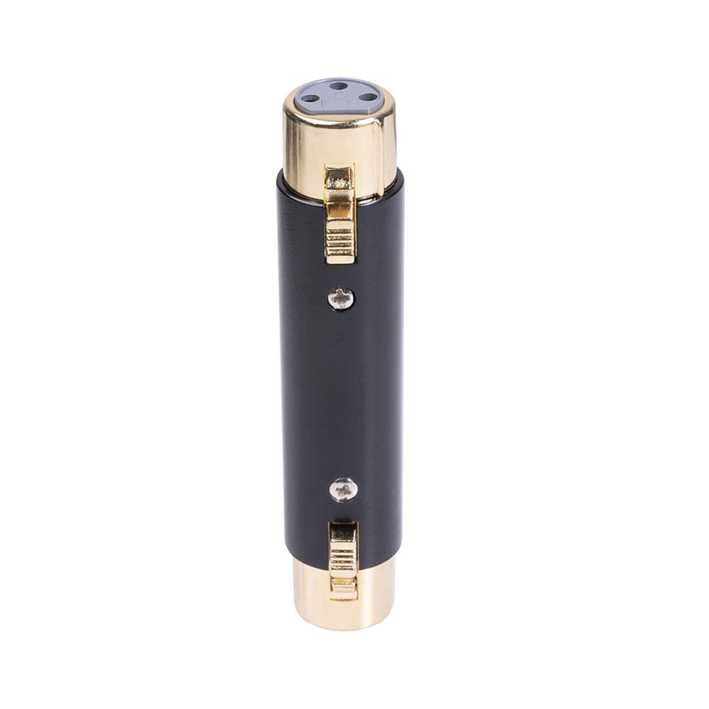 LZ160G 3Pin XLR Female to Female Audio Adapter Microphone Audio Cable Connector for DJ Amplifier-4