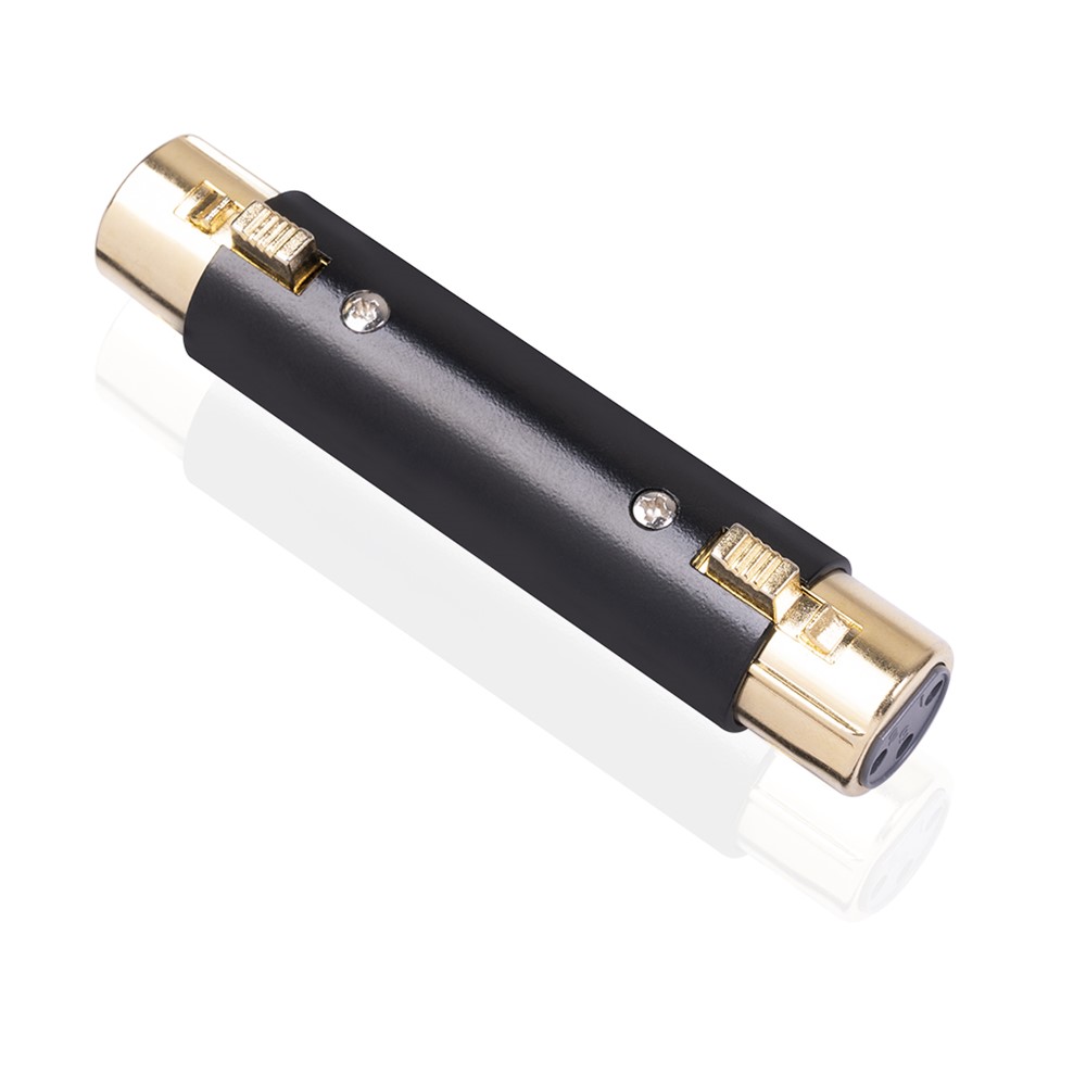 LZ160G 3Pin XLR Female to Female Audio Adapter Microphone Audio Cable Connector for DJ Amplifier-6