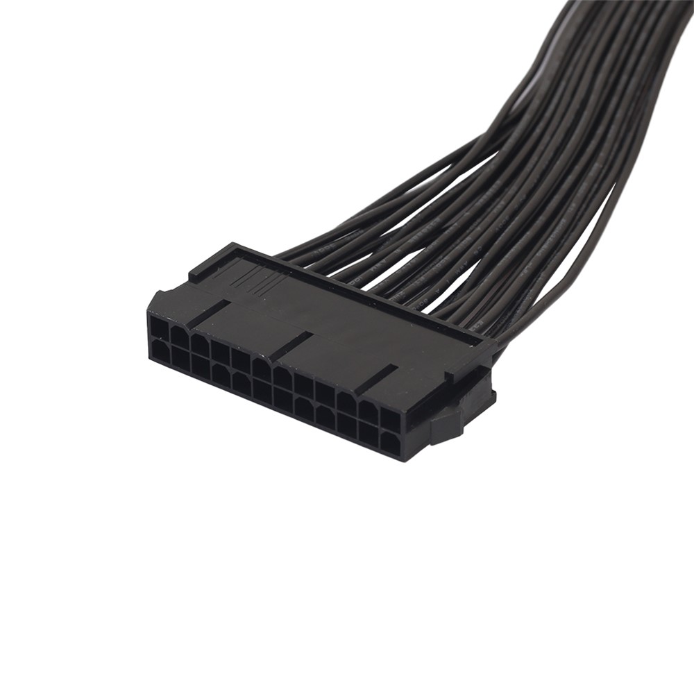 24Pin Power Supply Synchronizer Male to Female ATX Mining 30cm 24 Pin Dual PSU Extension Cable for Computer-7