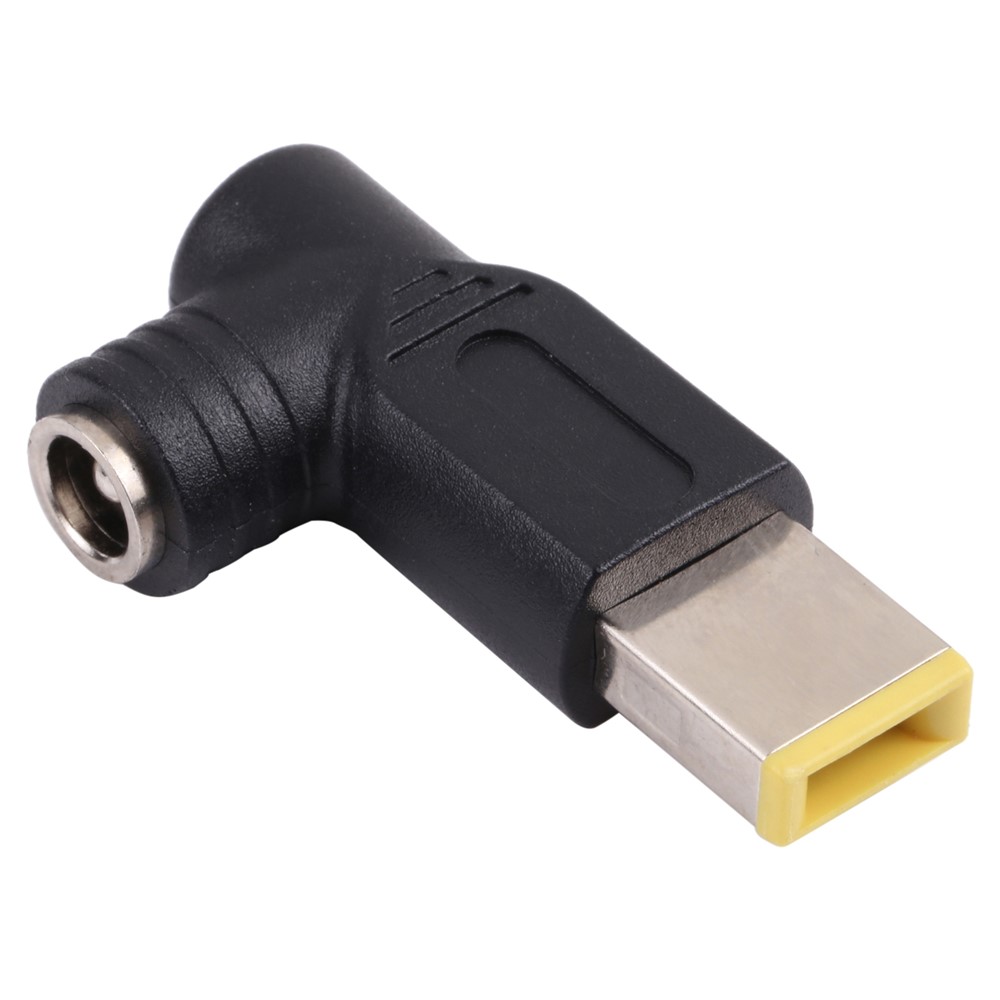 240W Big Square Male to 5.5x2.5mm Female DC Converter Right Angle Plug for Lenovo Laptop-1
