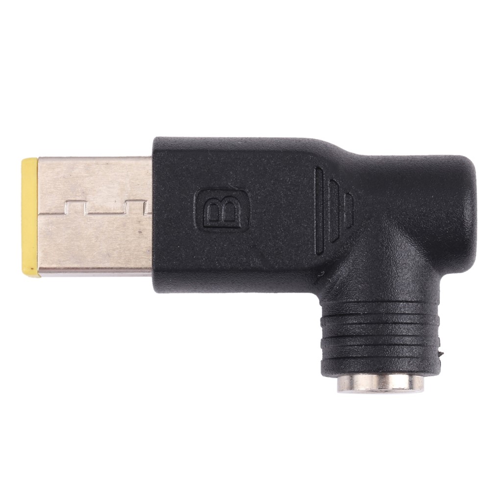240W Big Square Male to 5.5x2.5mm Female DC Converter Right Angle Plug for Lenovo Laptop-3