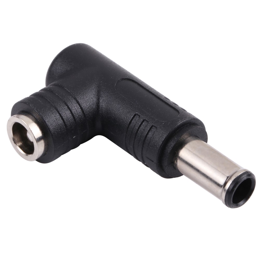 Right Angle 240W 6.0x1.4mm Male to 5.5x2.5mm Female Jack DC Converter Plug Adapter-1