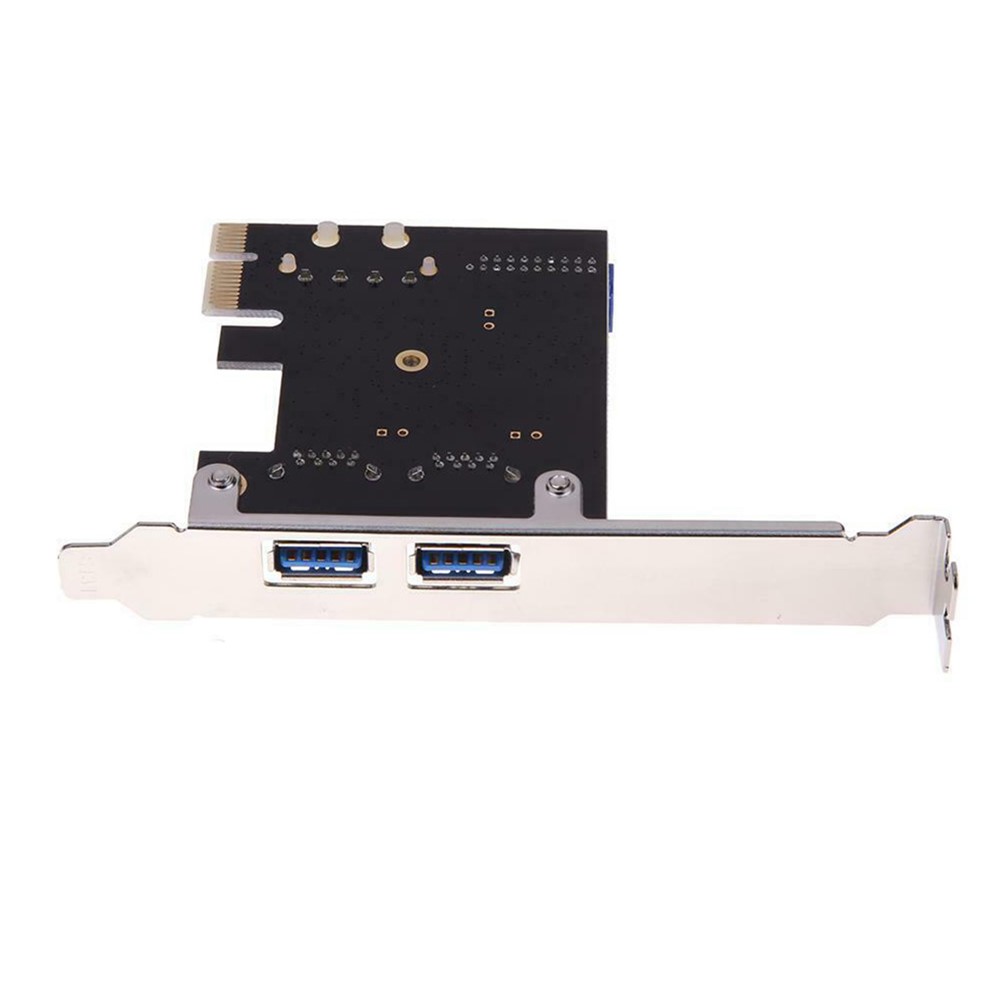 USB 3.0 PCI-E Expansion Card 2 Port USB3.0 Hub Internal 20-pin USB 3 to PCIE PCI Express Adapter Card-6
