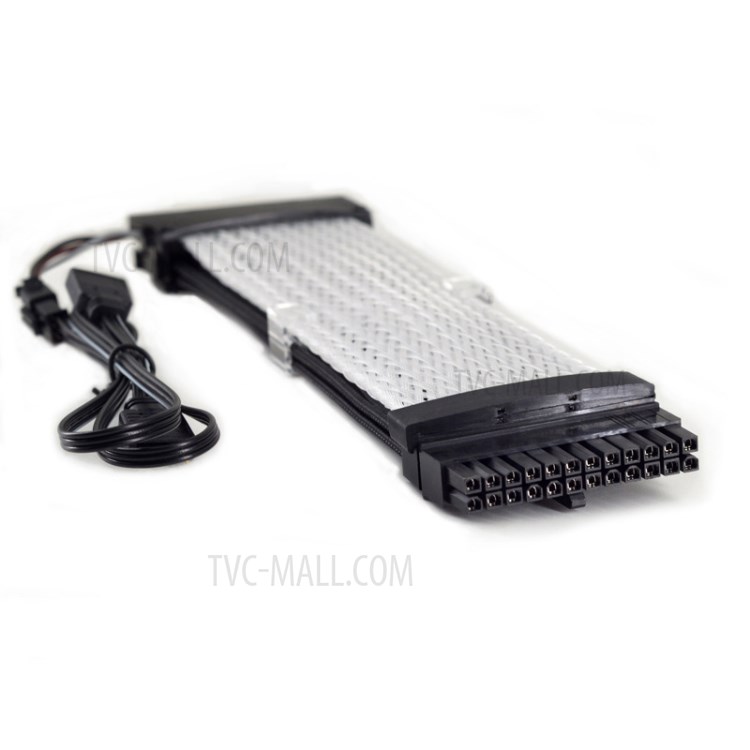 Computer Case Power Extension Cable 24Pin RGB Power Cord-1