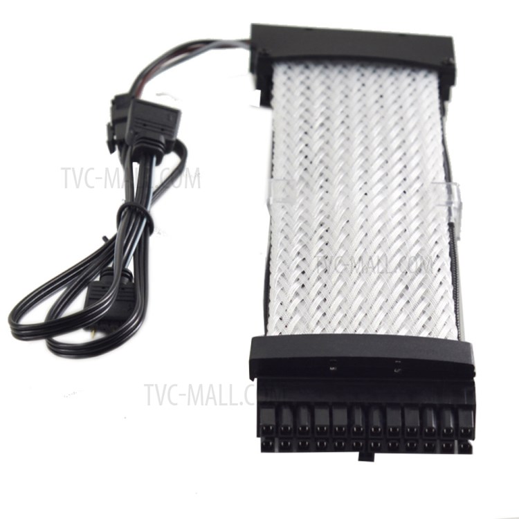 Computer Case Power Extension Cable 24Pin RGB Power Cord-6