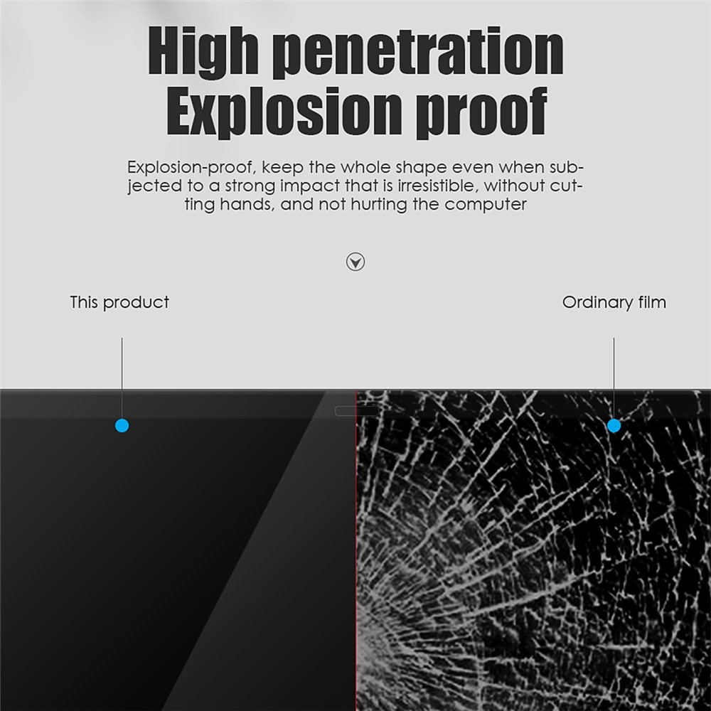 High Transparency Anti-explosion Soft PET Film Screen Protector for MacBook Pro 13 Retina (A1502)-4