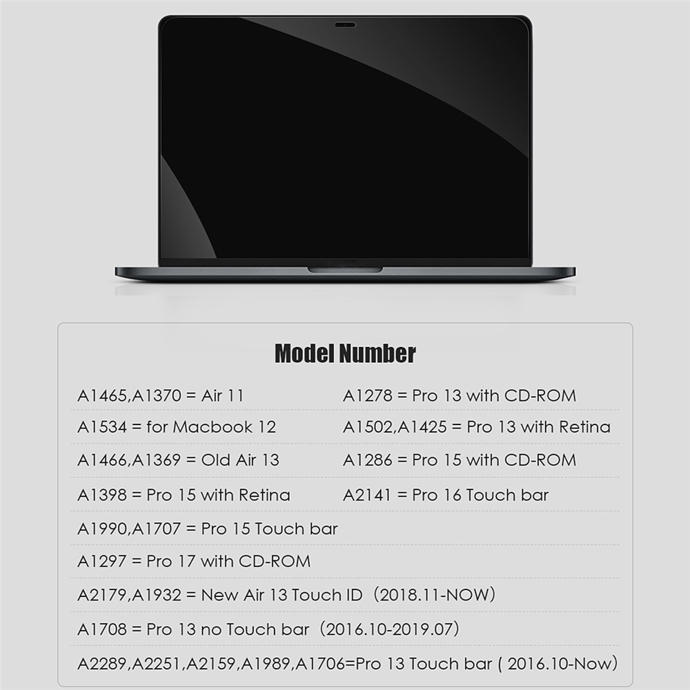 High Transparency Anti-explosion Soft PET Film Screen Protector for MacBook Pro 13 Retina (A1502)-6