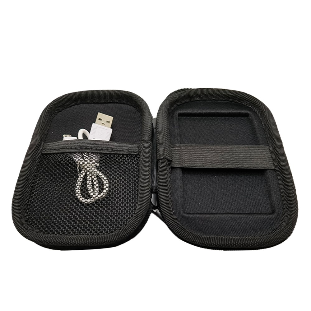 Shockproof Drop-proof EVA Storage Box for Samsung T7 Touch SSD Solid State Drive - Black-2