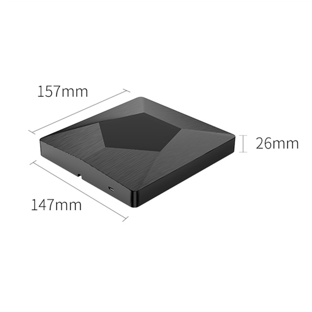 Orico XD007 USB 3.0 Motorista Óptica Externa Gravador De CD / DVD-ROM Para Mac Janelas Laptop-16