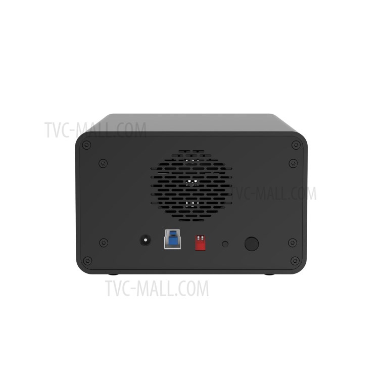 Orico 9528RU3-BK Dual Bay Da 3,5 Pollici SATA A USB 3.0 RAID Hard Disk Esterno Recinzione-4