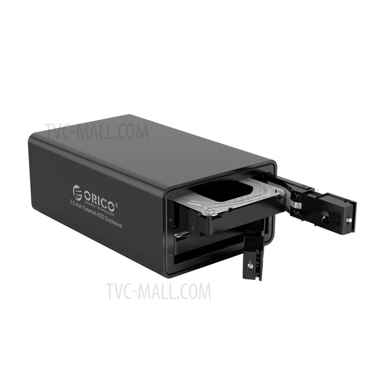 Orico 9528RU3-BK Dual Bay Da 3,5 Pollici SATA A USB 3.0 RAID Hard Disk Esterno Recinzione-6