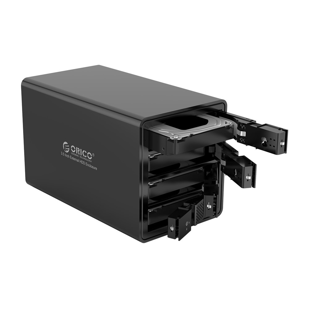 Orico 9548U3-BK 4-baía Recinto Disco Rígido De 3,5 Polegadas-6