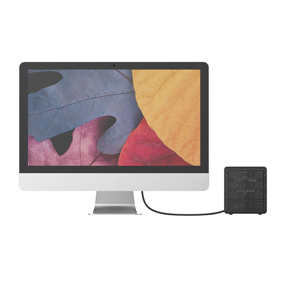 Orico 9528RU3-BK 4-bay Da 3,5 Pollici SATA A USB 3.0 RAID Esterno Recinto Disco Rigido-5