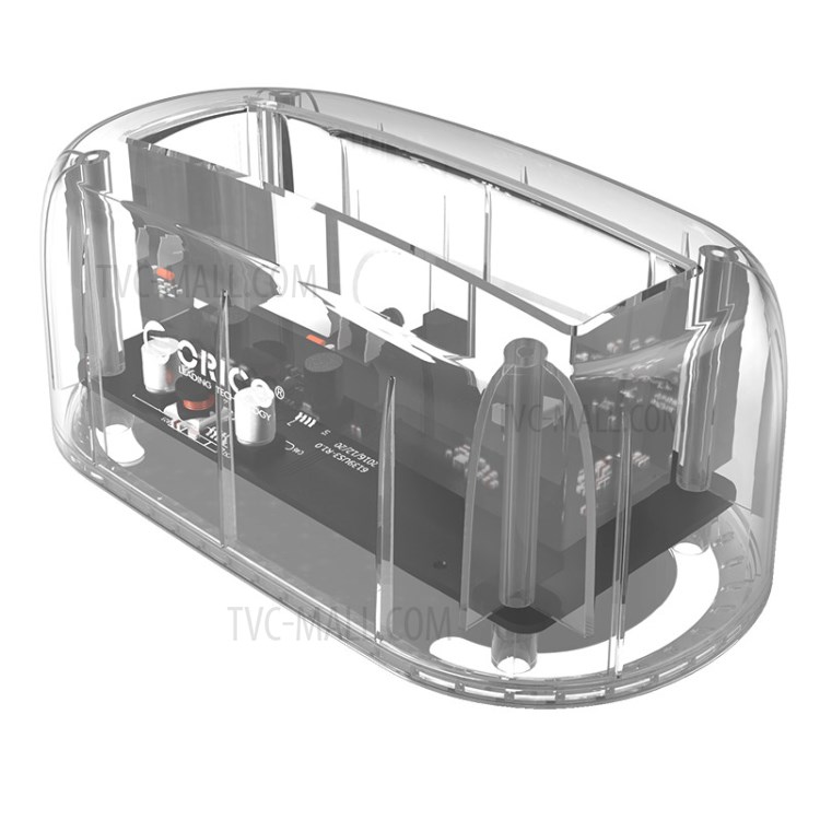 ORICO 6139C3-G2 3.5 inch Transparent USB3.1 Gen2 Type-C Hard Drive Dock-2