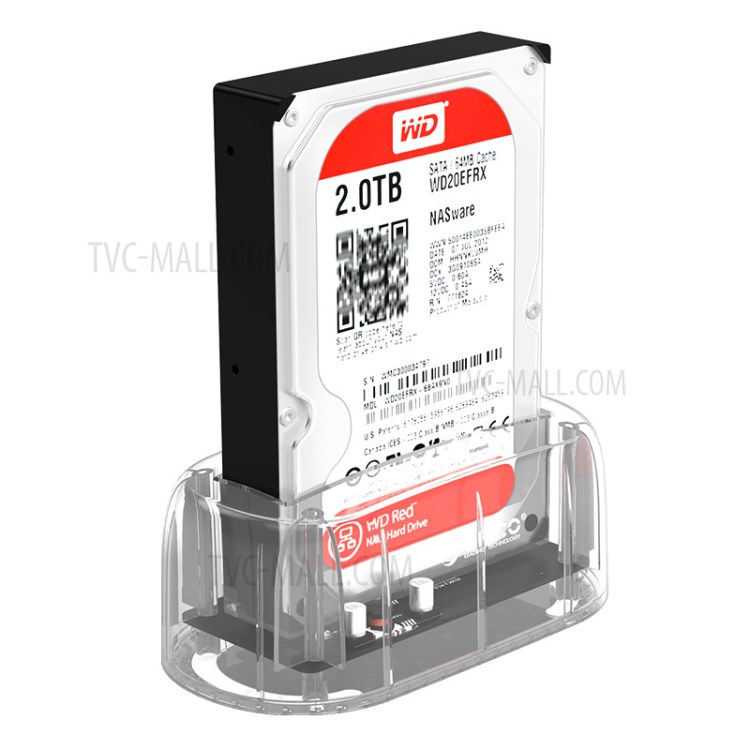 ORICO 6139C3-G2 3.5 inch Transparent USB3.1 Gen2 Type-C Hard Drive Dock-3