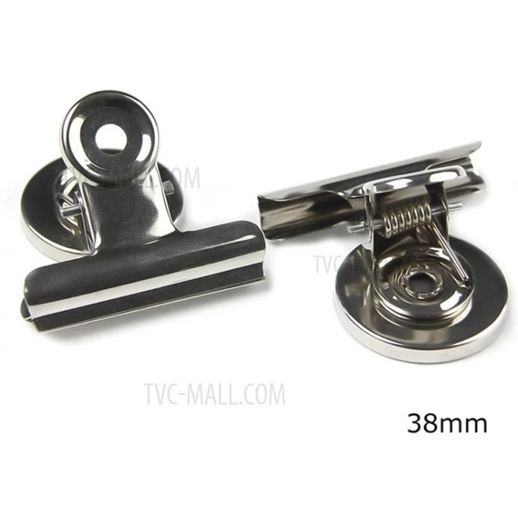 Whiteboard Magnetic Clip Refrigerator Magnet Clip Hanging Home Decoration - Width: 38mm-1