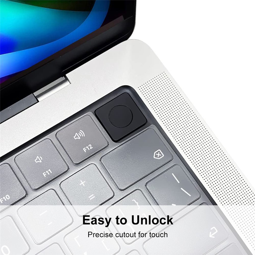 ENKAY Keyboard Cover Soft TPU Keyboard Protector for EU Version MacBook Pro 14.2'' (A2442) / Pro 16.2'' (A2485)-5