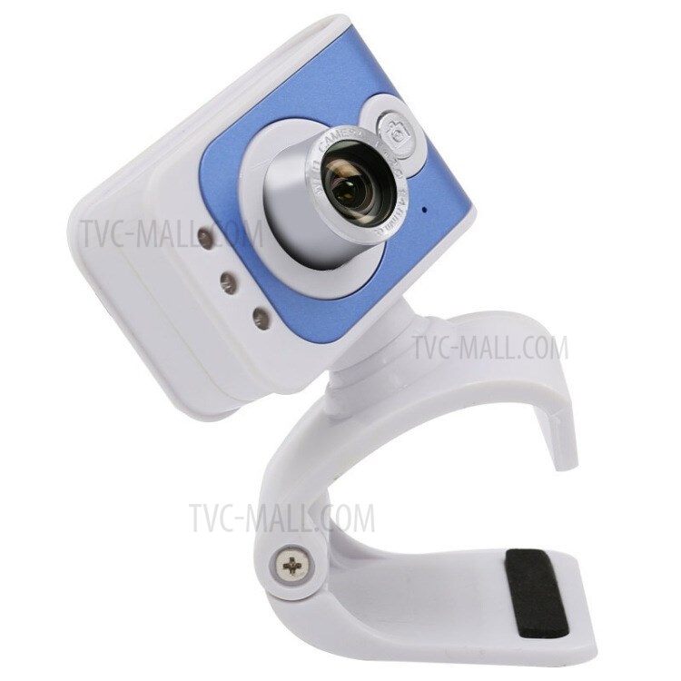 W500 USB Webcam 480P Web Cam 360 Degree Rotating 15MP PC Video Camera-5