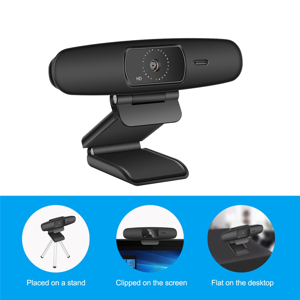 A9Pro Autofocus HD 1080P Camera Telecamera A 360 ° Rotazione Videocamera Videocamera In Diretta Con Microfono-12