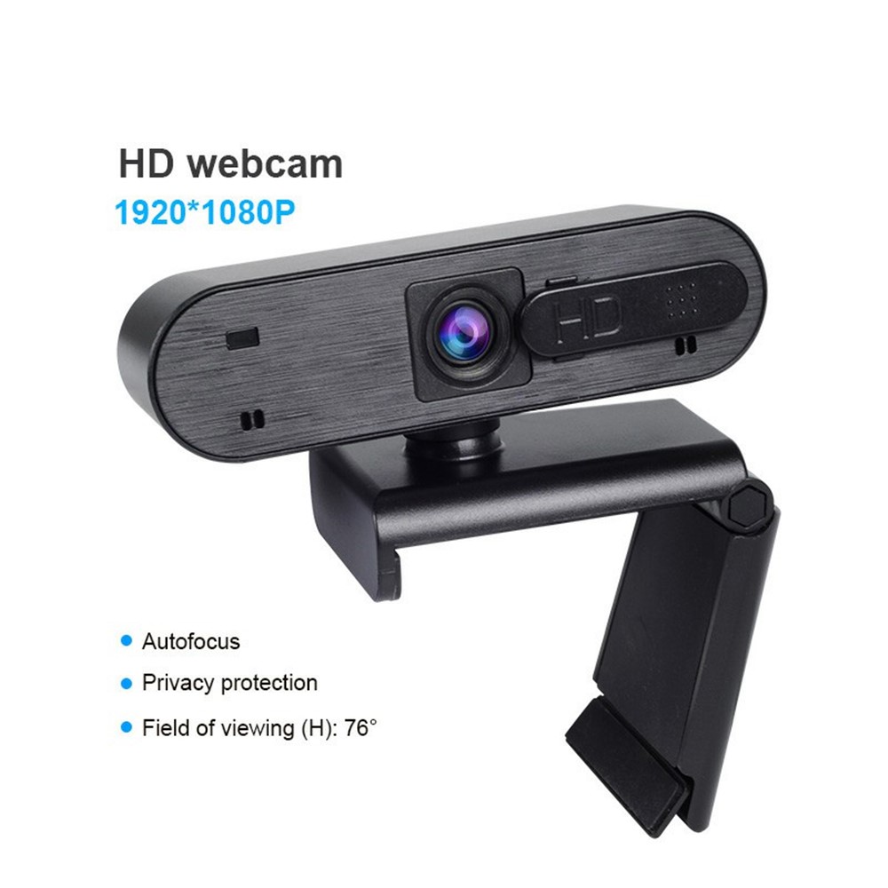 H703 30fps 1080p Full HD Autofocus Camera USB Webcam with Microphone/Privacy Cover for Online Teaching Live-streaming Video Conference-13