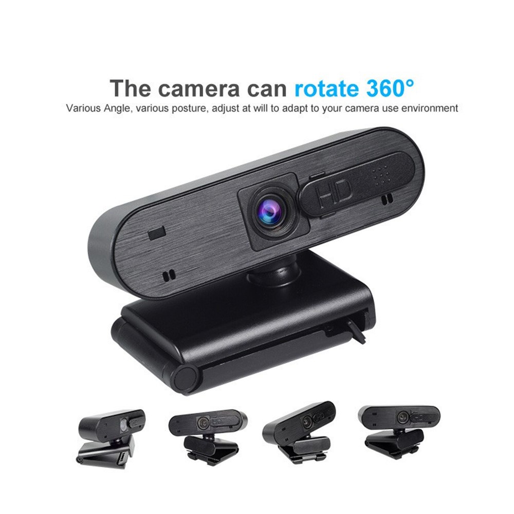 H703 30fps 1080p Full HD Autofocus Camera USB Webcam with Microphone/Privacy Cover for Online Teaching Live-streaming Video Conference-4