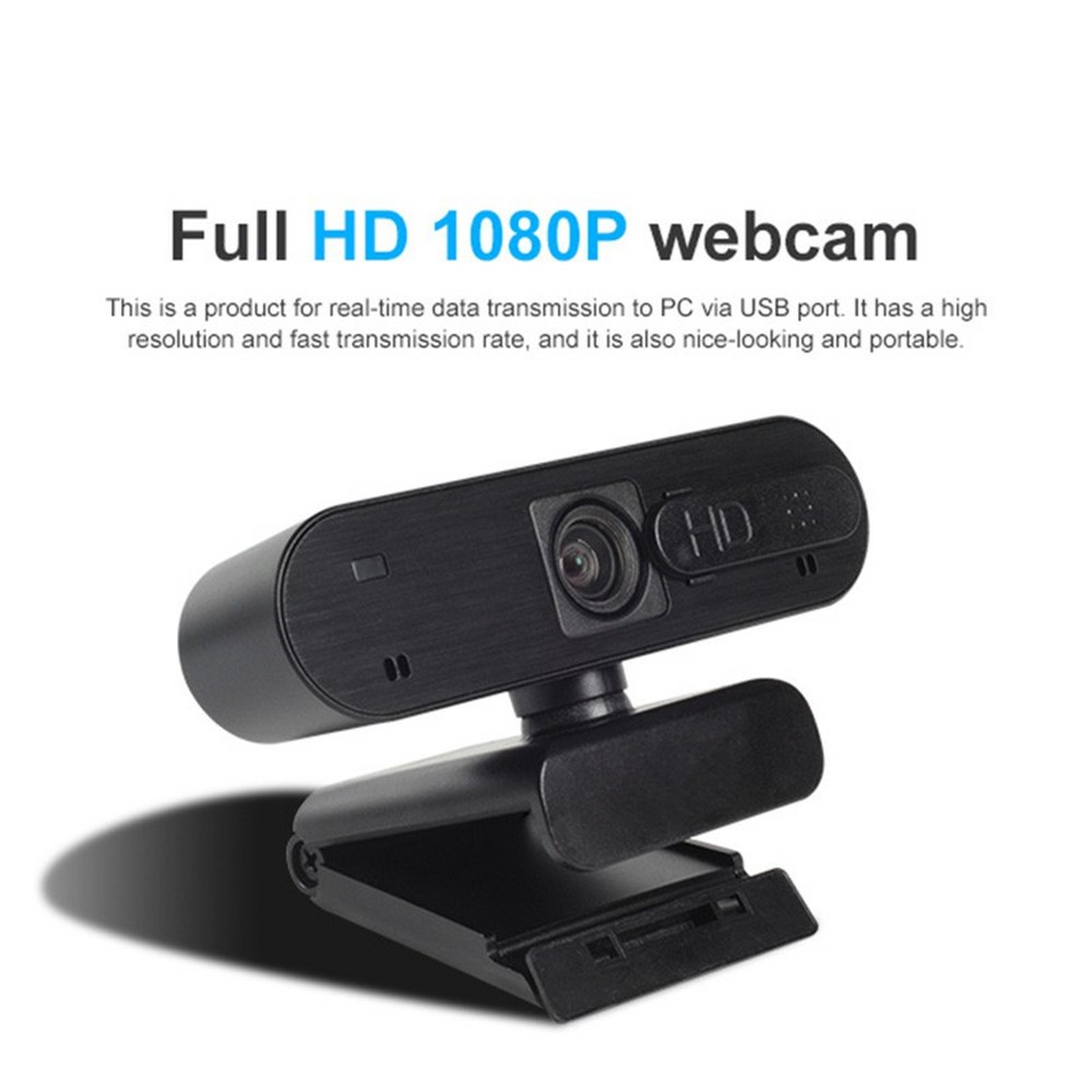 H703 30fps 1080p Full HD Autofocus Camera USB Webcam with Microphone/Privacy Cover for Online Teaching Live-streaming Video Conference-5