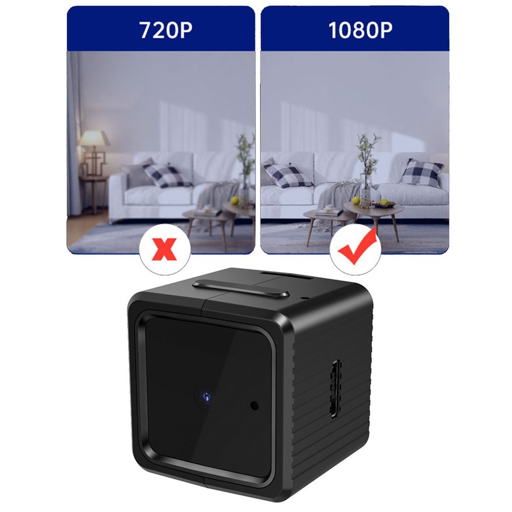 DS07 1080P Mini Surveillance Camera IR Night Vision Security Monitor Camera with Audio Motion Detection for Home Indoor Outdoor-4