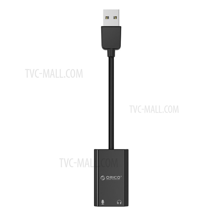 Cartão de Som Externo USB Oropo SKT2 USB a 3,5 mm + Adaptador de Microfone de 3,5 mm