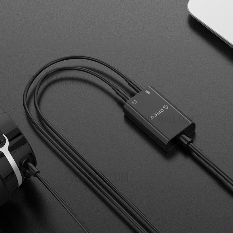 ORICO Skt2 USB Externe Soundkarte USB Bis 3,5 mm Kopfhörer + 3,5 mm Mikrofonadapter