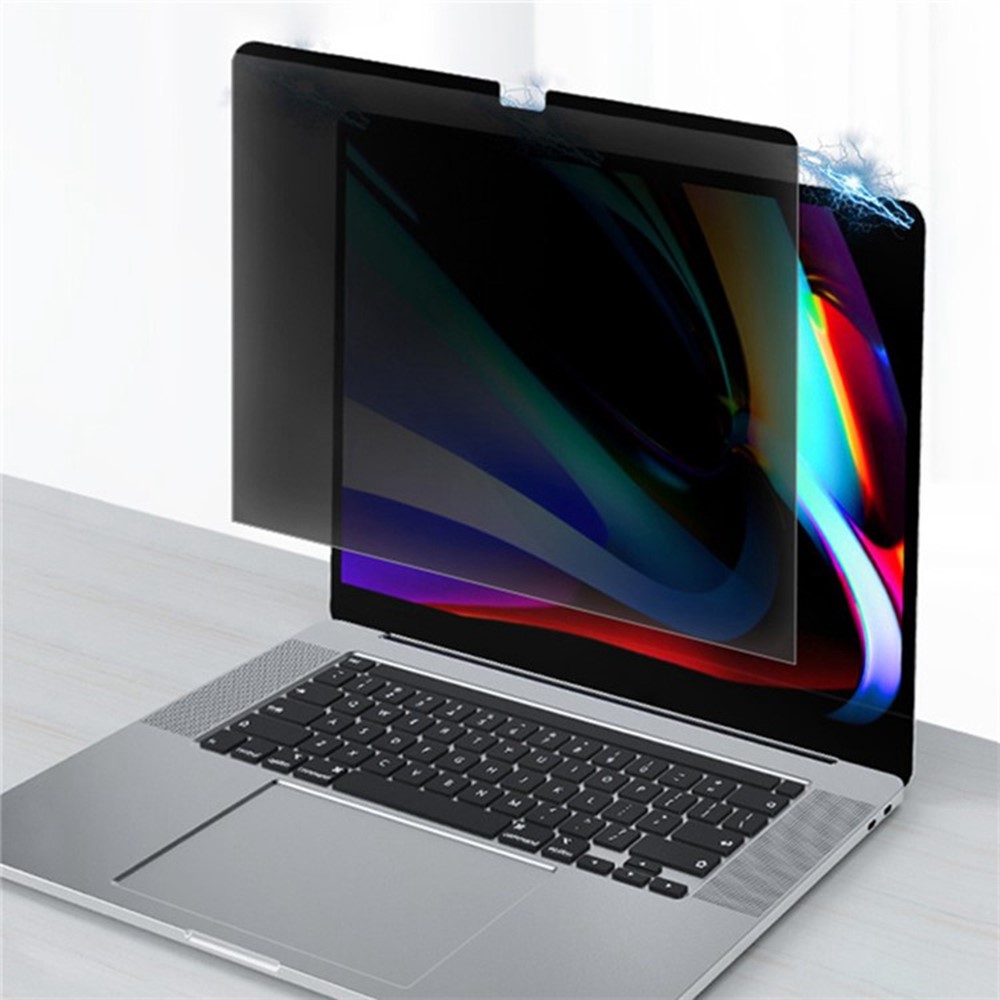 For MacBook Pro 13 inch (2022) / (2020) A2338 Magnetic Attraction Anti-Spy PET Film Laptop Screen Protector