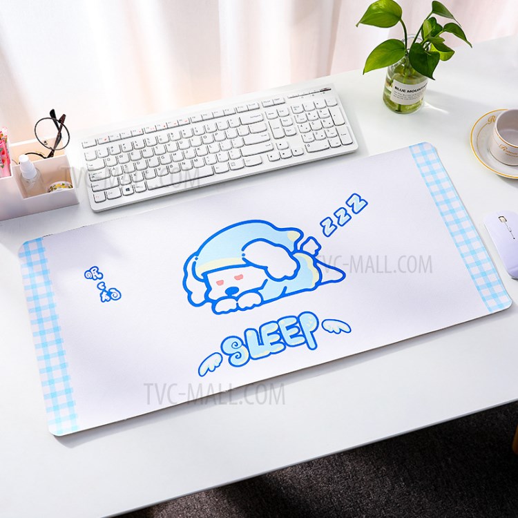 Large Cartoon Pattern Rubber Mouse Pad Waterproof Non-slip Mouse Mat Mousepad - Sleep-1