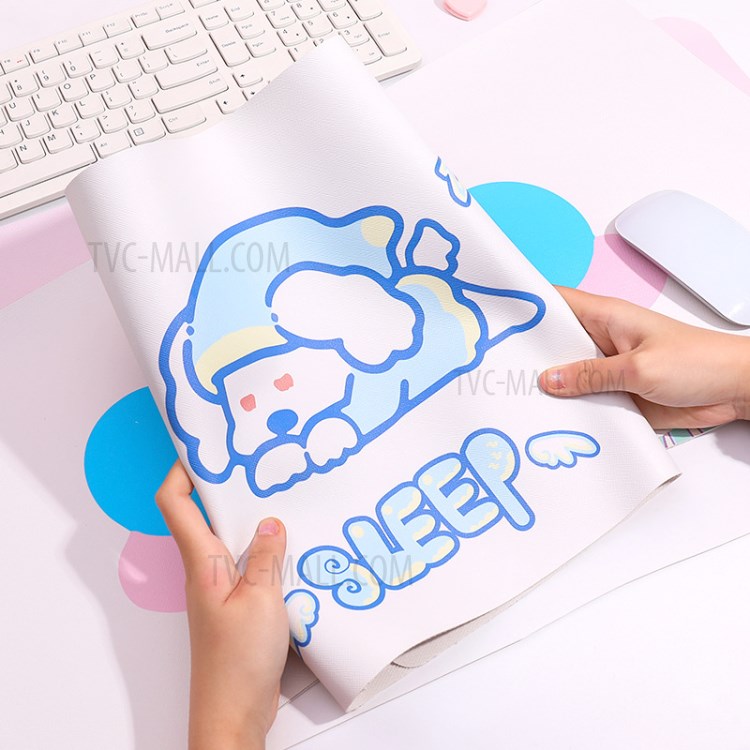 Large Cartoon Pattern Rubber Mouse Pad Waterproof Non-slip Mouse Mat Mousepad - Sleep-2