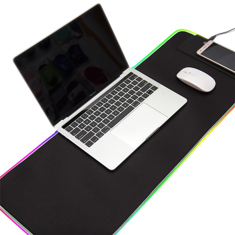 LED Colorful Luminous Keyboard Pad RGB Mouse Pad Mouse Mat-4