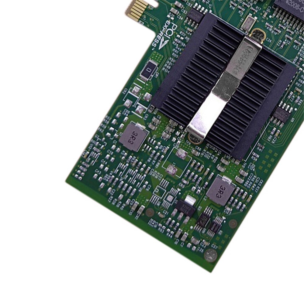 Desktop Computer PCI-E Dual Port Network Card with Intel 82575 Chip Support Fusion Soft Routing Ros-6