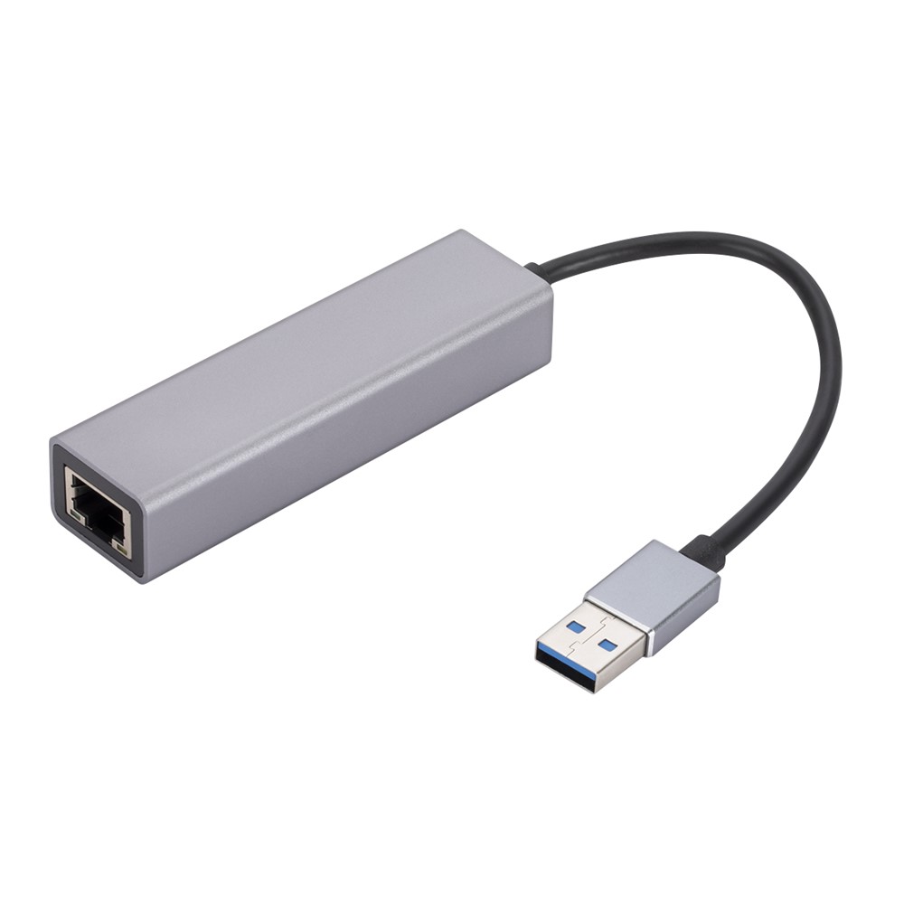 USB-A Bis RJ45 Ethernet+3xusb 3.0 Ports Adapter USB 3.0 Bis 10 / 100 ...