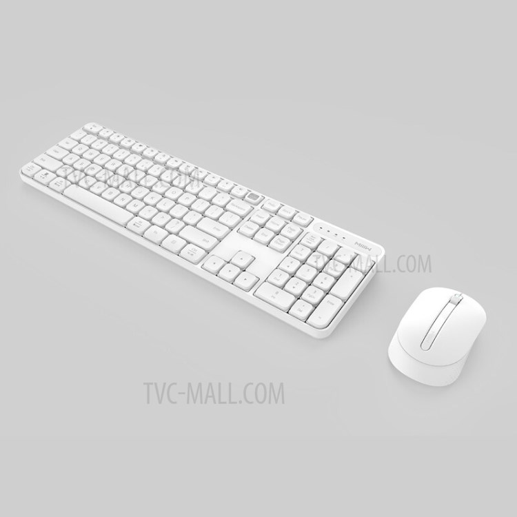 XIAOMI YOUPIN MIIIW Tastiera E Mouse Senza Fili Set 104 Tasti 2.4ghz - Bianca-2